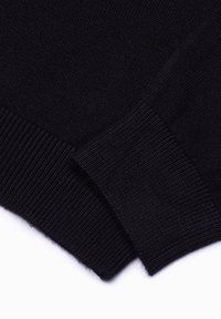 Ombre Strickpullover - black