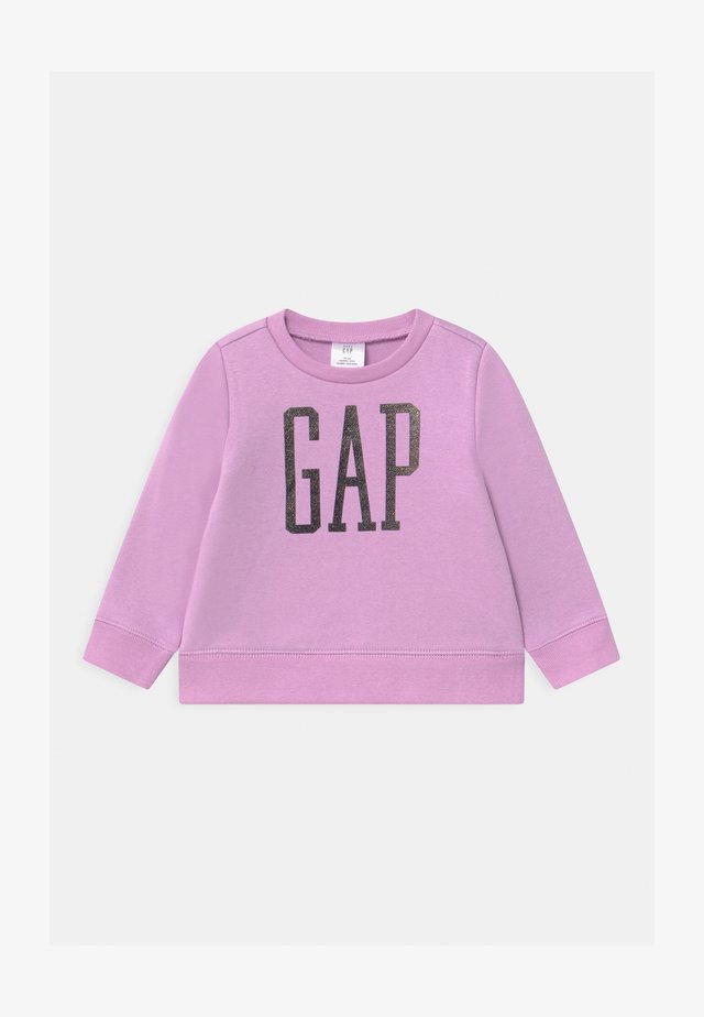 TODDLER GIRL LOGO CREW - Sweatshirt - purple rose