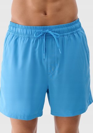 4F SPODENKI MĘSKIE 4F SPORTOWE SZORTY PLAŻOWE KĄPIELOWE UBDSM134 SS25 L - Bañador corto - blue
