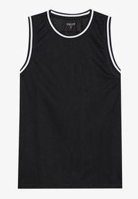 Pier One Sport MESH BASKETBALL VEST WITH CONTRAST PIPING - Débardeur - black