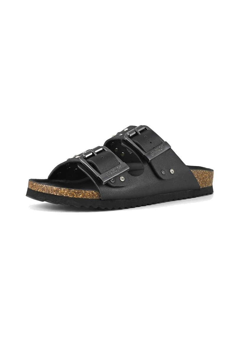 Colors of California Sandalias planas black/negro