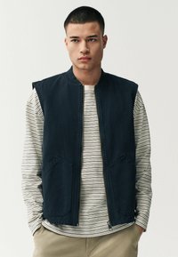 REGULAR FIT WORKER  - Bodywarmer - black