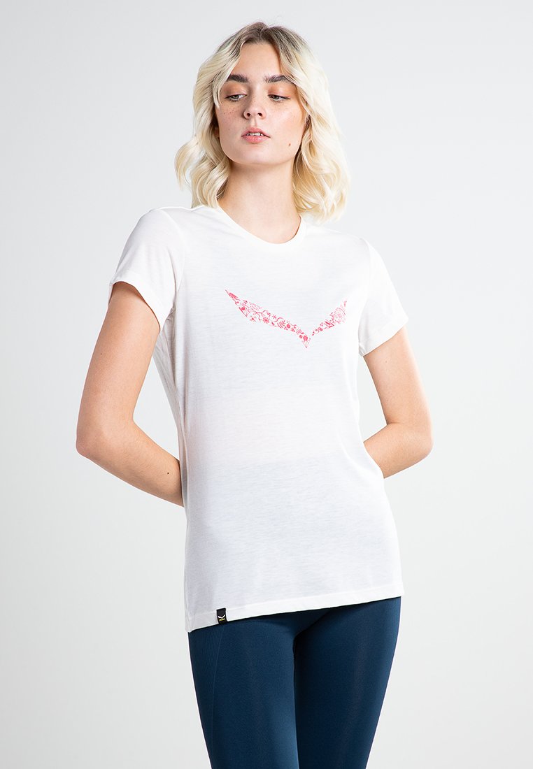 Salewa Sport T-shirt wit
