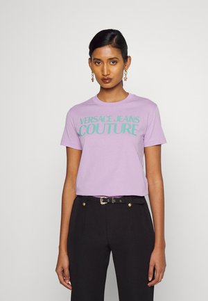 Print T-shirt - lavander