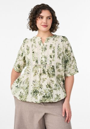 Zizzi, BLUSE - Bluse - grün