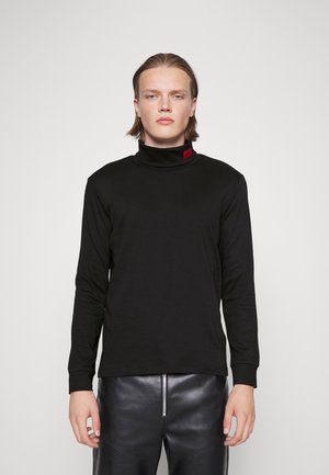 DEROLLO - Maglietta a manica lunga - black