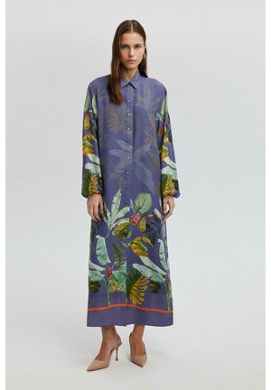 Touché Privé PATTERNED - Maksi garuma kleita - navy blue