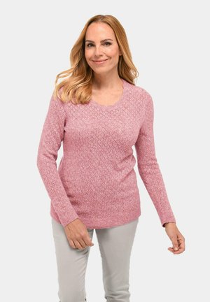 Trui - rosé / melange