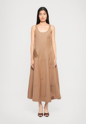 PINSTRIPE DRESS - Day dress - multi beige