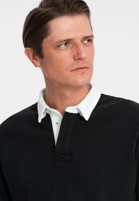 Ombre Poloshirt - black