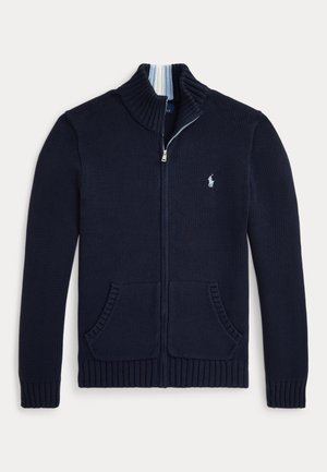 Polo Ralph Lauren, COTTON FULL-ZIP SWEATER 7-14Y - Vest - navy