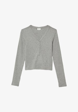 Ilgarankovis viršutinės dalies drabužis - schiefergrau