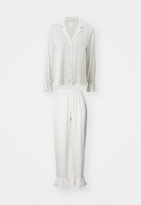 Lindex SET FLOUNCE - Komplet pižame - white