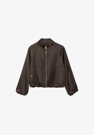 s.Oliver BLACK LABEL, INDOOR-JACKE - Bomberjacke - dunkelbraun