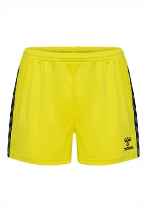 AUTHENTIC - Träningsshorts - blazing yellow
