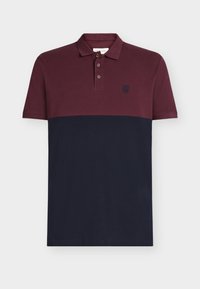 COLOUR BLOCK POLO - Πόλο - sky captain/port royale