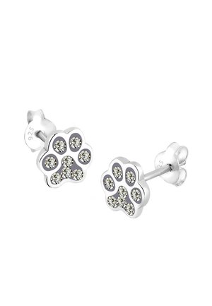 SPARKLING PAW - Oorbellen - grau