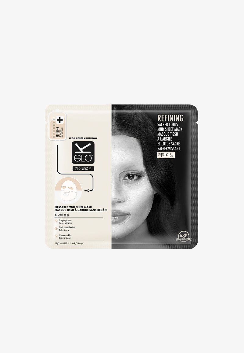 K-Glo REFINING SACRED LOTUS MUD SHEET MASK 25ML - Masker - mask