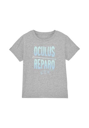 Cotton Soul, HARRY POTTER THE BROKEN GLASSES UNISEX - Print T-shirt - mottled light grey
