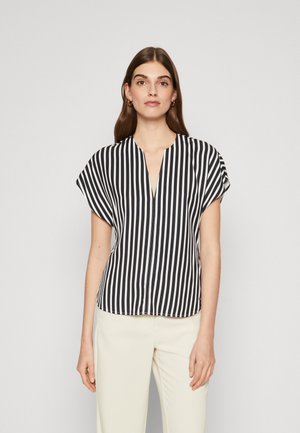 FLUID STRIPE BLOUSE - Blúz - desert sky