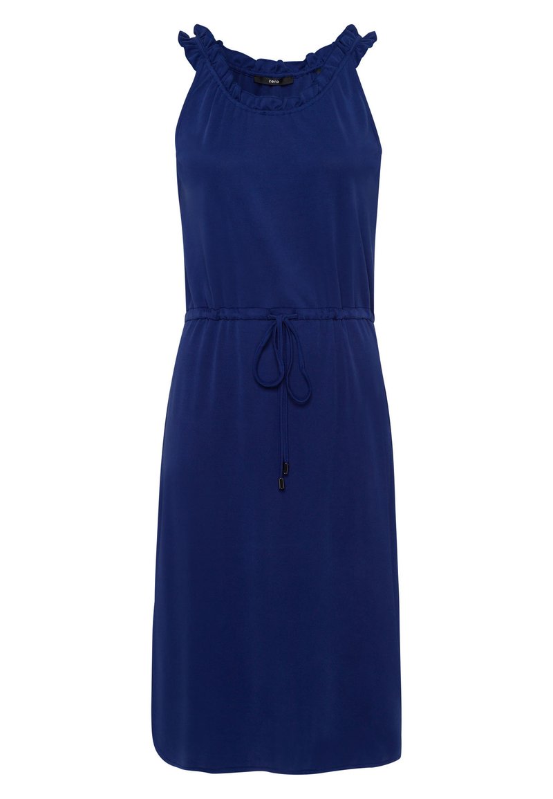 Damen Freizeitkleider | zero MIT RÜSCHEN Jerseykleid admiral blue/blau - LI20881 Damen Freizeitkleider | zero MIT RÜSCHEN Jerseykleid admiral blue/blau - LI20881