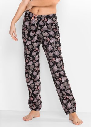 bonprix Bas de pyjama - schwarz
