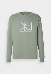CROSSING LONG SLEEVE - Pitkähihainen paita - green