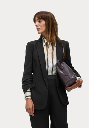 Marks & Spencer RUCHED SLEEVE  - Blazer - black