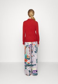 pure cashmere MOCKNECK - Camisola - brick