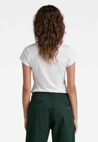G-STAR EYBEN SLIM - Basic póló - white