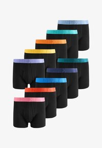 Unselected, bright red blue yellow