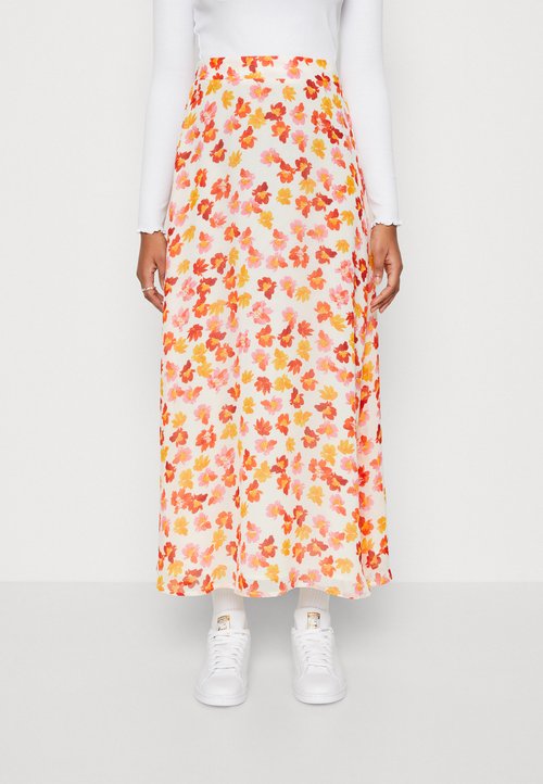 Only - Onllou Life Emb Long Skirt - 4689278 Bright White main image 0