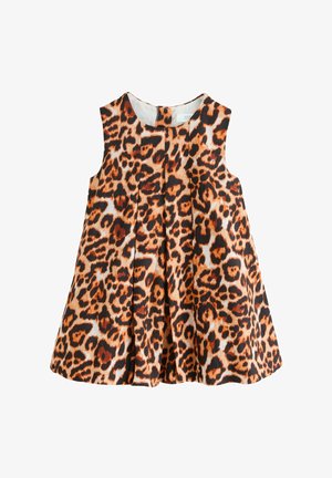 Next, REGULAR FIT-SLEEVELESS BUBBLE HEM - Vestido informal - animal print