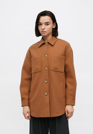 VIKIMMI SHIRT JACKET - Summer jacket - toffee