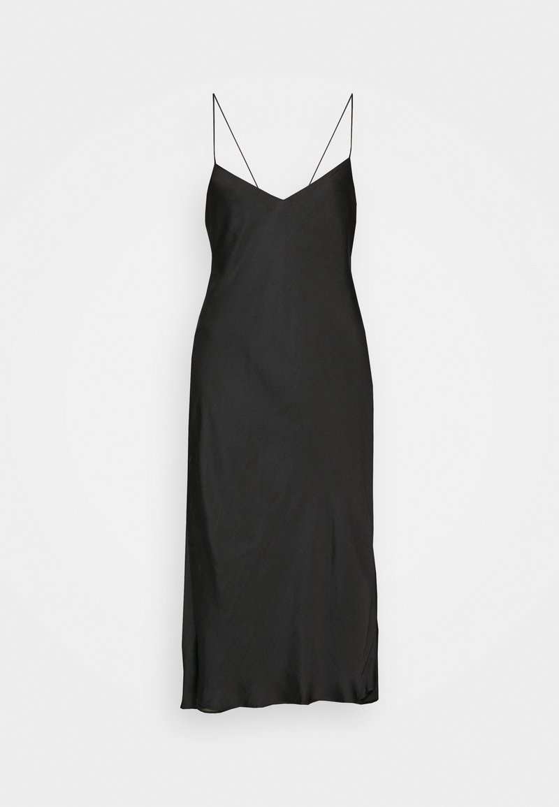 banana republic black slip dress Point Brushed Straight Dress – The Gallery Collection main image 1