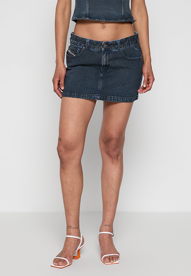 Diesel Jeansrok donkerblauw