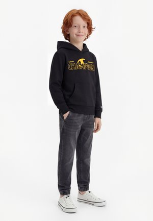 Champion GRAPHIC HOODIE - Felpa con cappuccio - black
