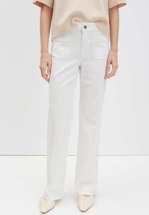 SLIGHTLY  - Jeans a zampa - off white