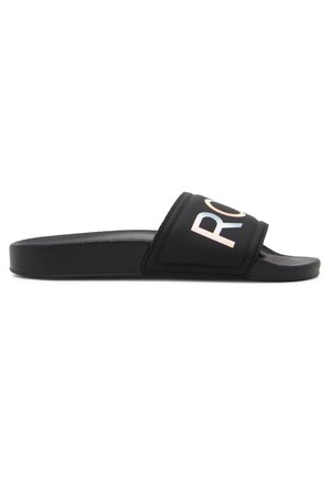 SLIPPY - Badesandaler - black