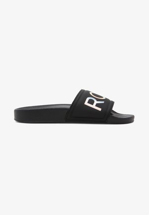 SLIPPY - Chanclas de baño - black
