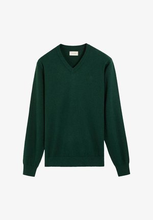 Scalpers, SCALPERS SCBASIC V NECK TRICOT - Jersey de punto - green