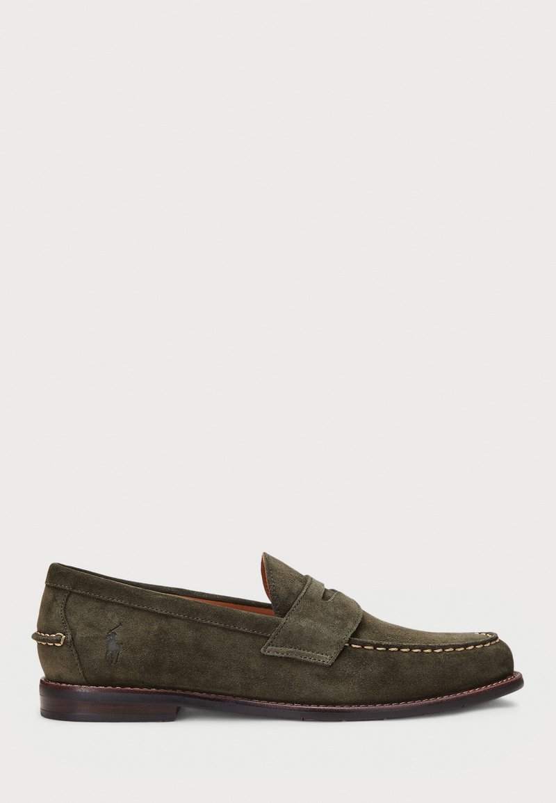 Polo Ralph Lauren - ALSTON SUEDE PENNY LOAFER - Chaussons - armadillo, Agrandir