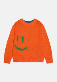Molo BELLO DOUBLE FACE UNISEX - Džemper - orange/blue