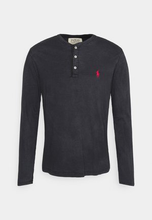 SLUB - Maglietta a manica lunga - polo black