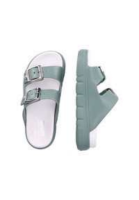 Rieker Mules - mintgrün