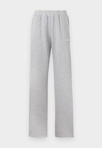 ANNI WIDE - Pantalon de survêtement - grey/white