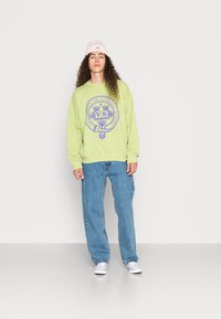 Vintage Supply UNIVERSITY FRONT PRINT  - Camisola - green