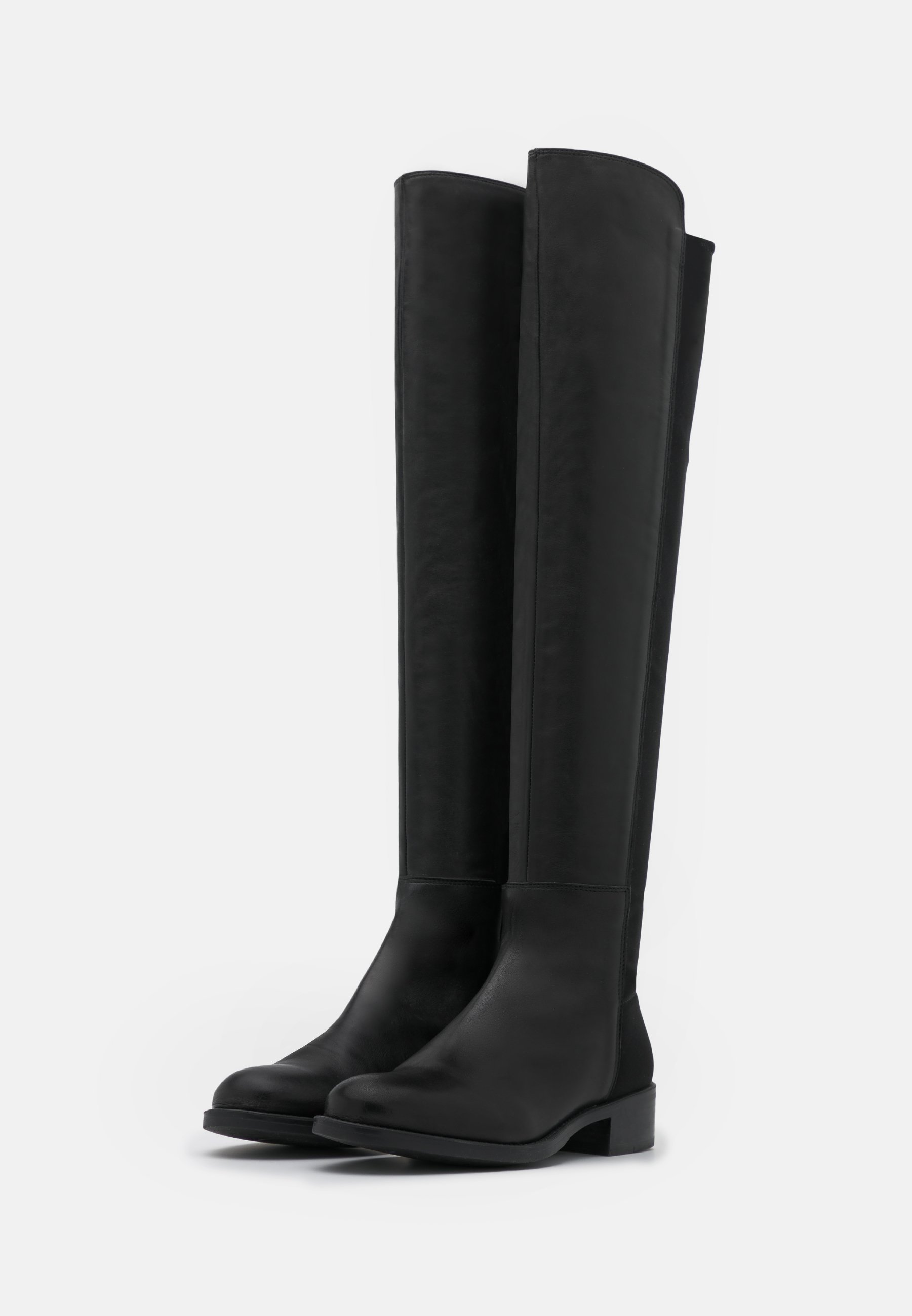 San Marina AXELIA - Stivali sopra il ginocchio - noir/nero - Zalando
