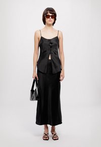 Holzweiler EMILIA BUTTON SKIRT - Velika suknja - black
