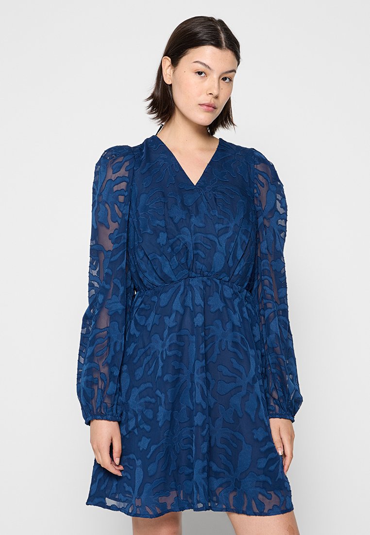 YAS Jurk donkerblauw YAS Jurk donkerblauw